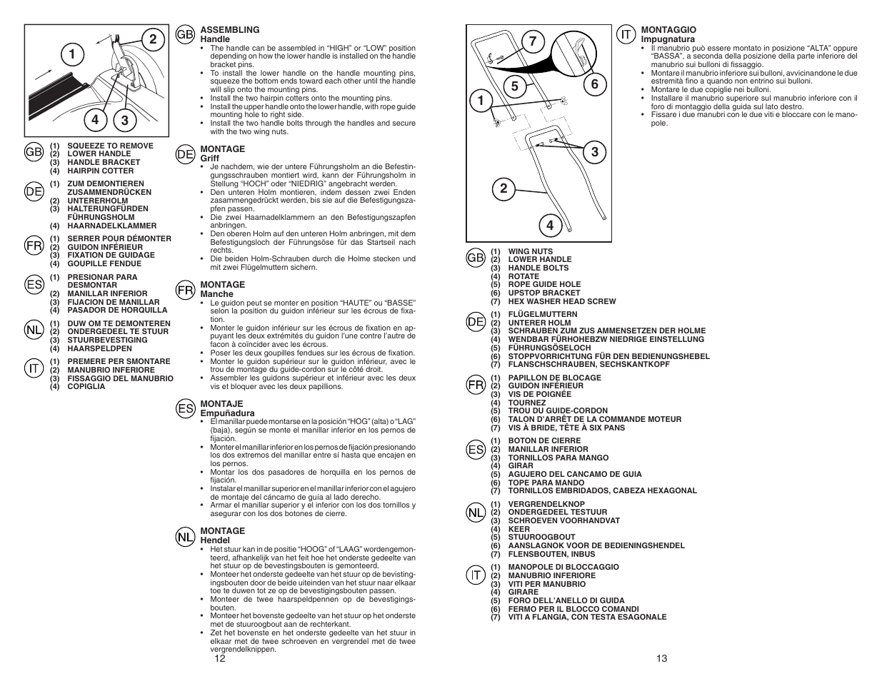 McCulloch M3750SM User Manual | Page 12 / 12