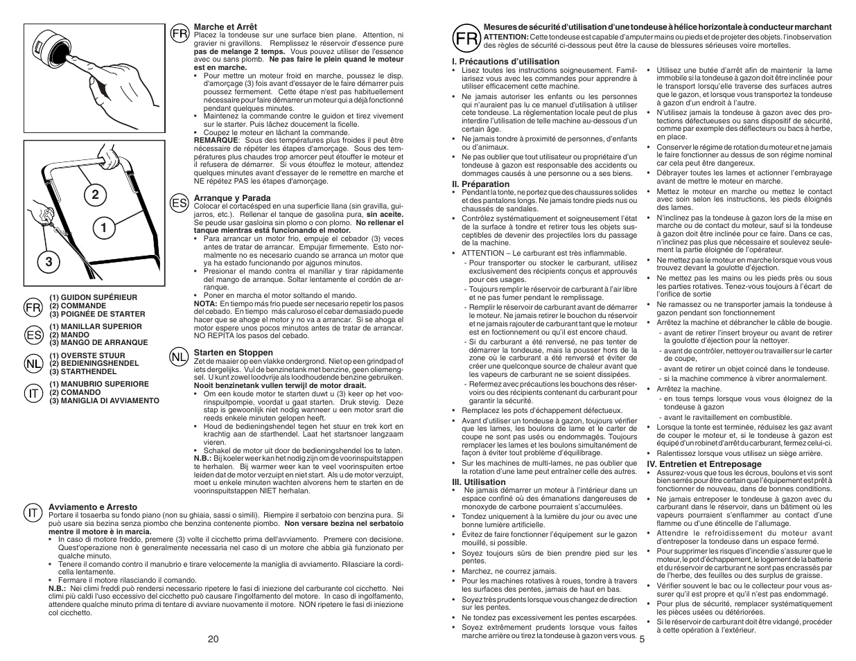 McCulloch M3750SM User Manual | Page 5 / 12