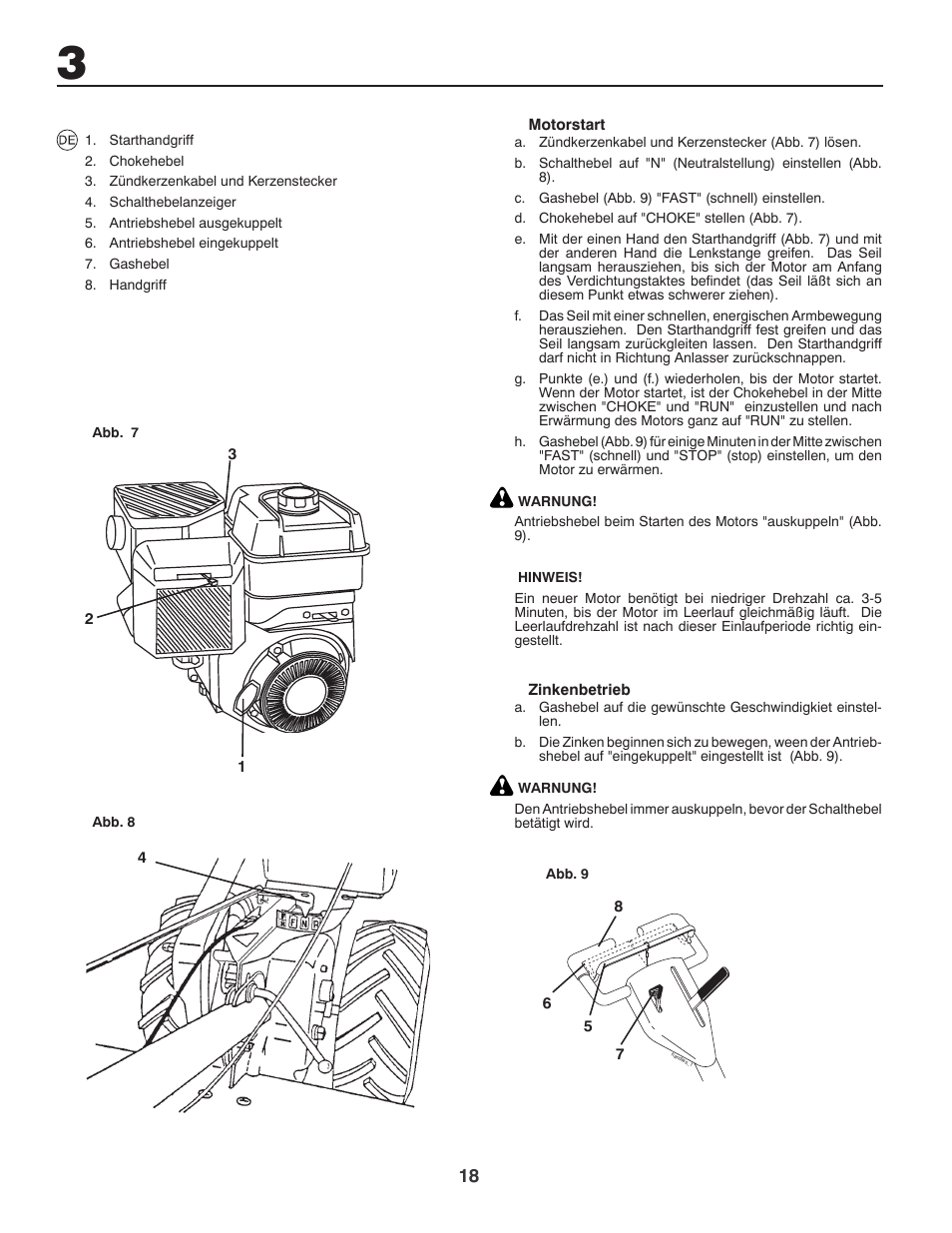 McCulloch MRT6 User Manual | Page 18 / 60