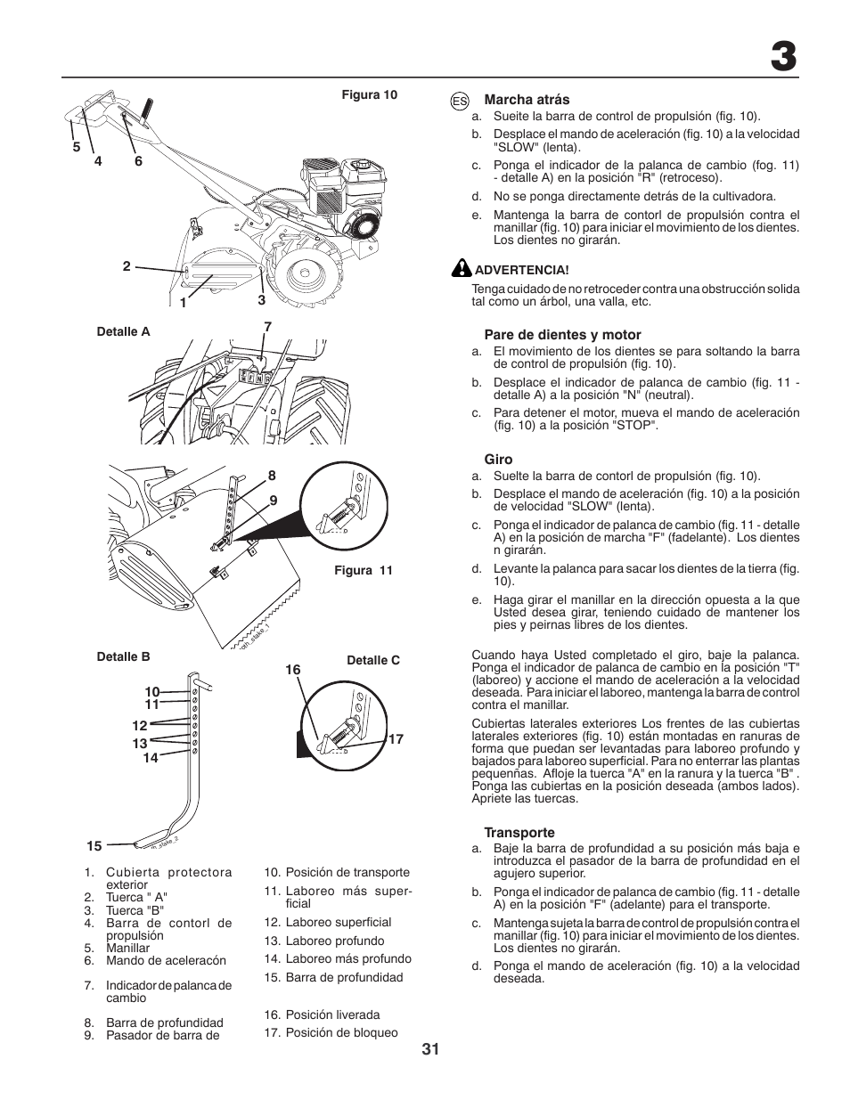 McCulloch MRT6 User Manual | Page 31 / 60
