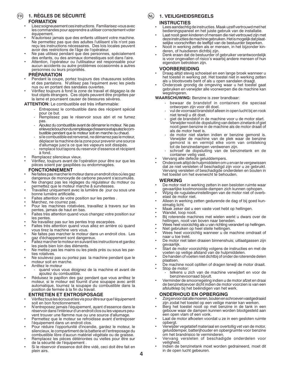 McCulloch MRT6 User Manual | Page 4 / 60