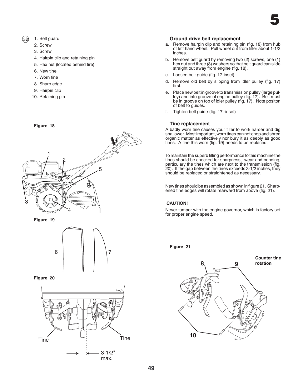 McCulloch MRT6 User Manual | Page 49 / 60