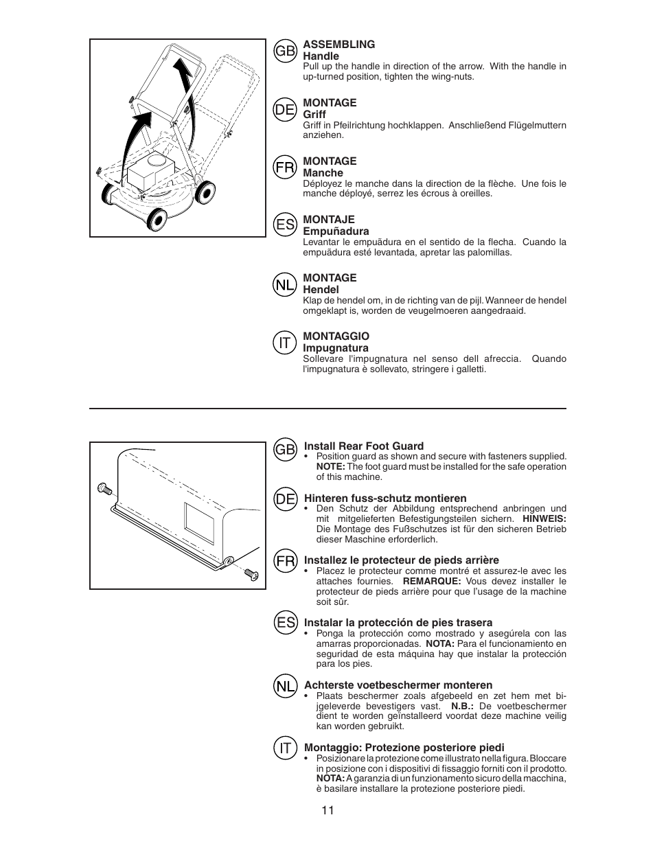 McCulloch M6553D User Manual | Page 11 / 20