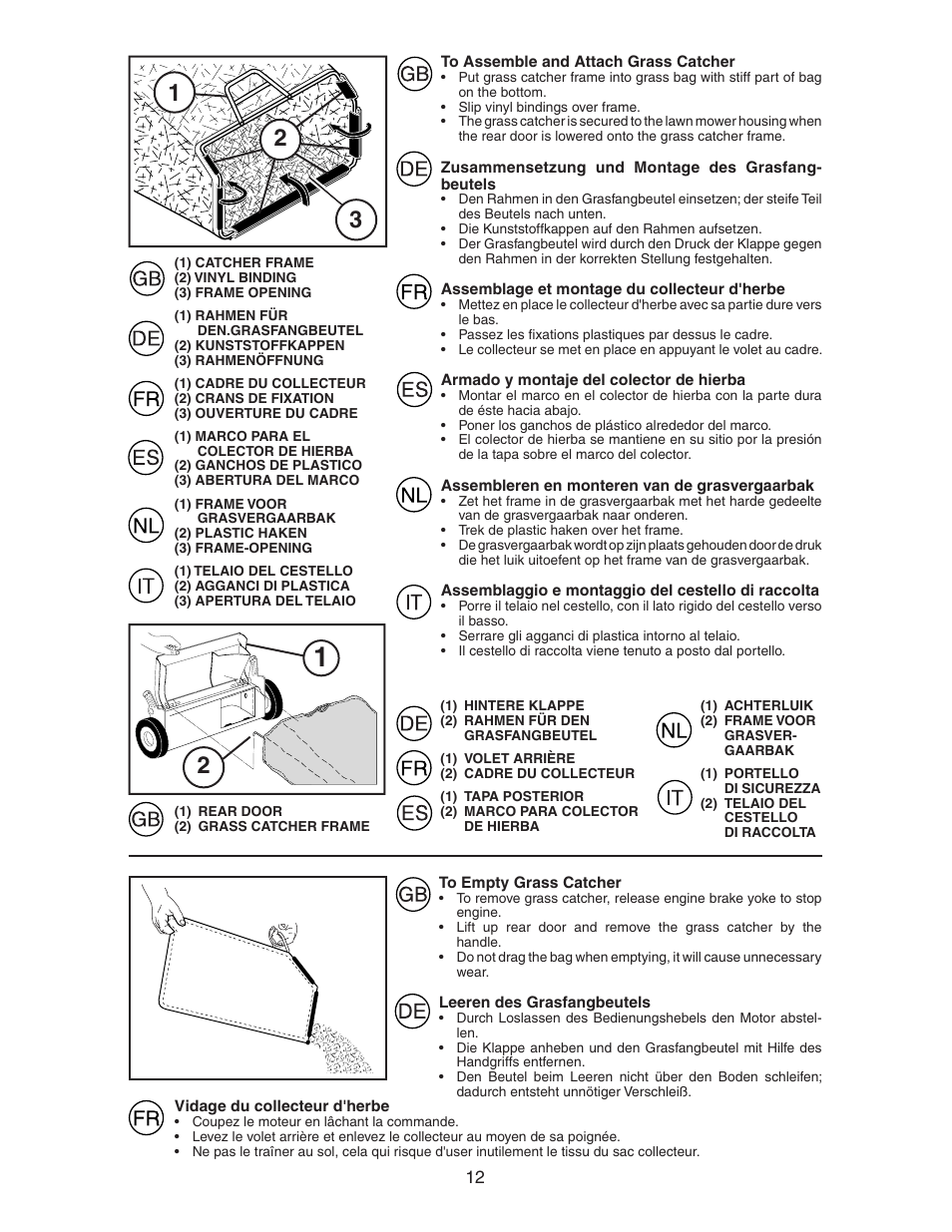 McCulloch M6553D User Manual | Page 12 / 20