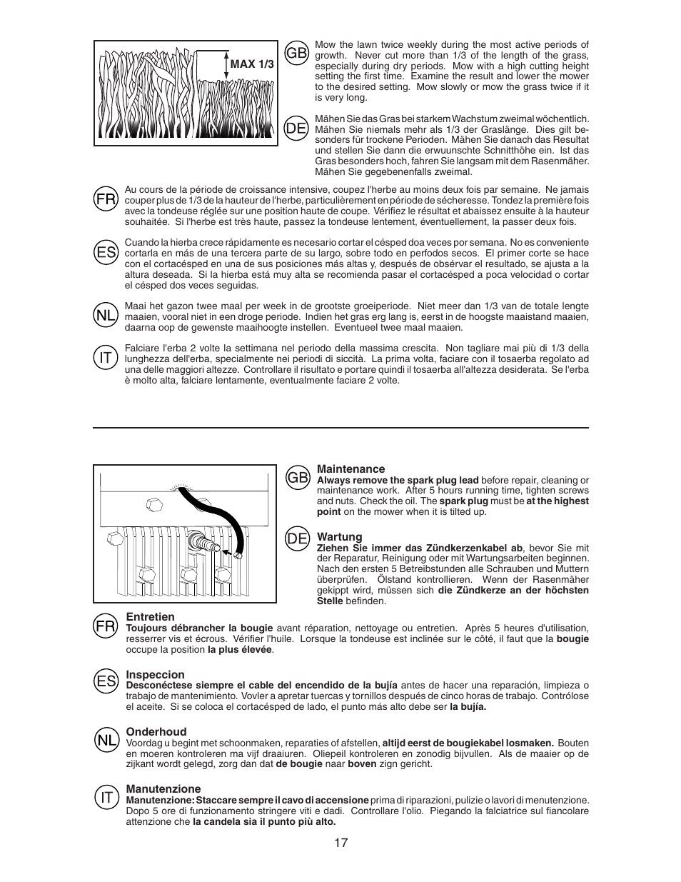 McCulloch M6553D User Manual | Page 17 / 20