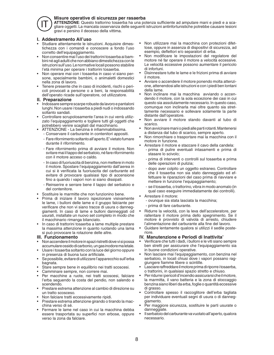 McCulloch M6553D User Manual | Page 8 / 20