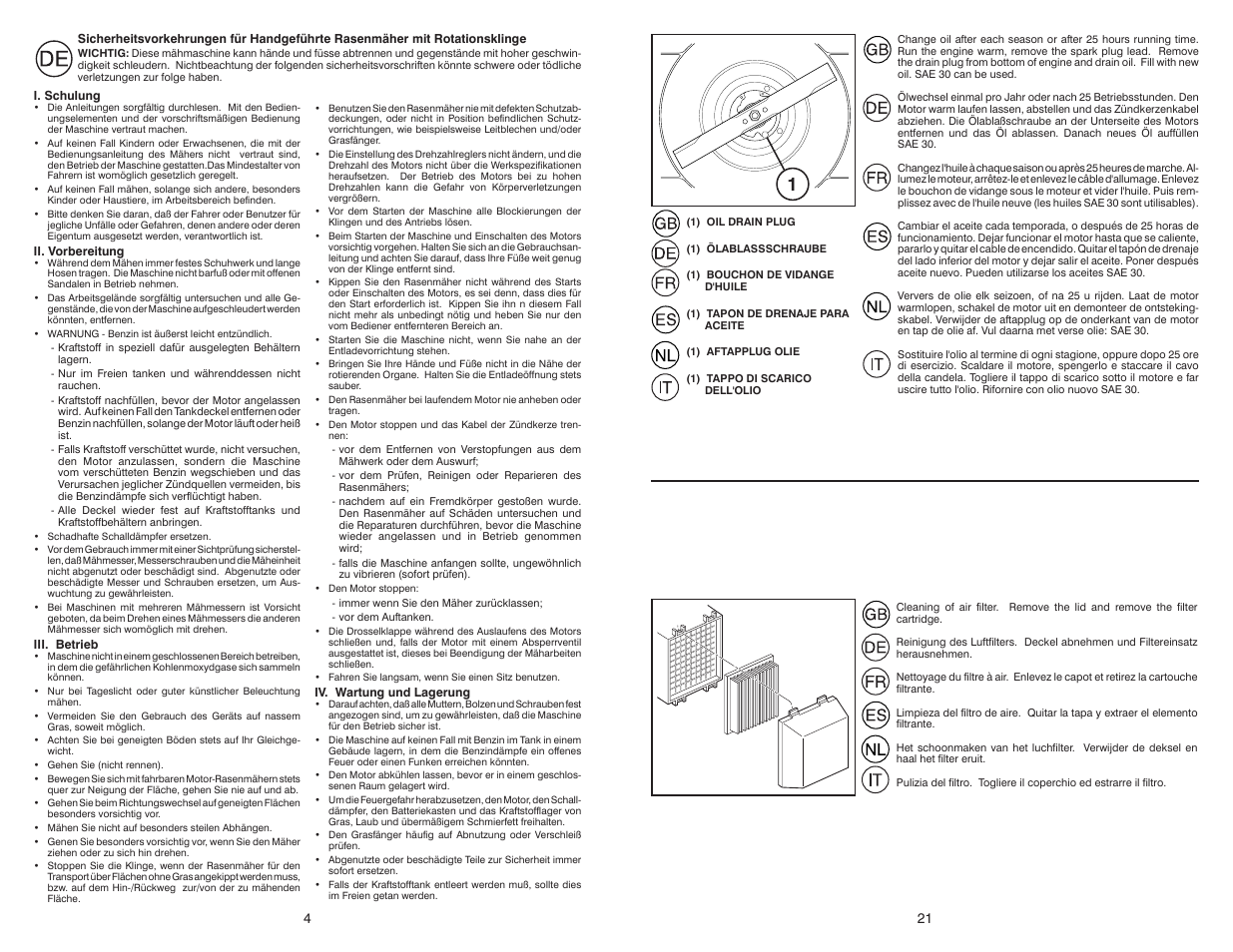 McCulloch 96141023000 User Manual | Page 4 / 12