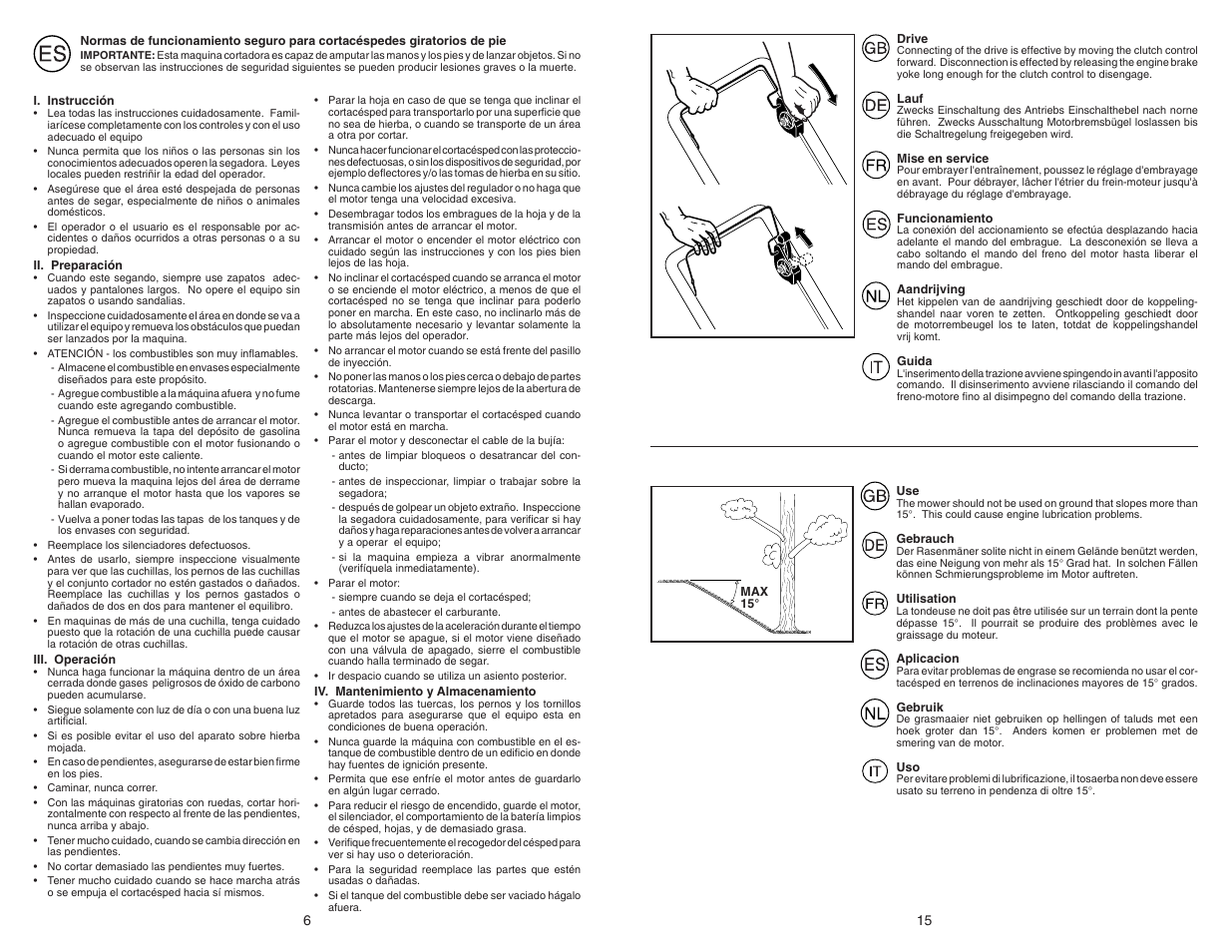 McCulloch MM6556SMD User Manual | Page 6 / 10