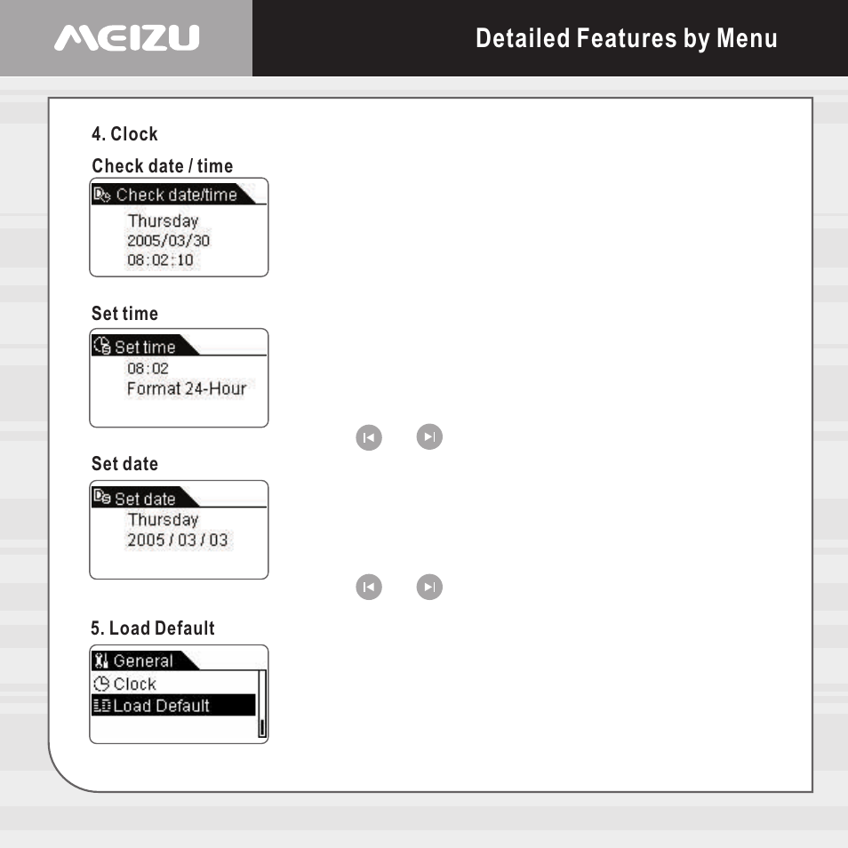 Detailed features by menu | Meizu X6 User Manual | Page 30 / 72
