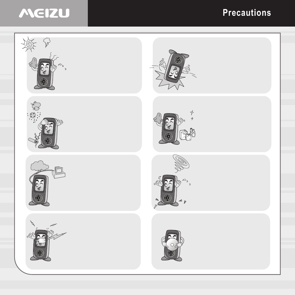 Precautions | Meizu X6 User Manual | Page 4 / 72
