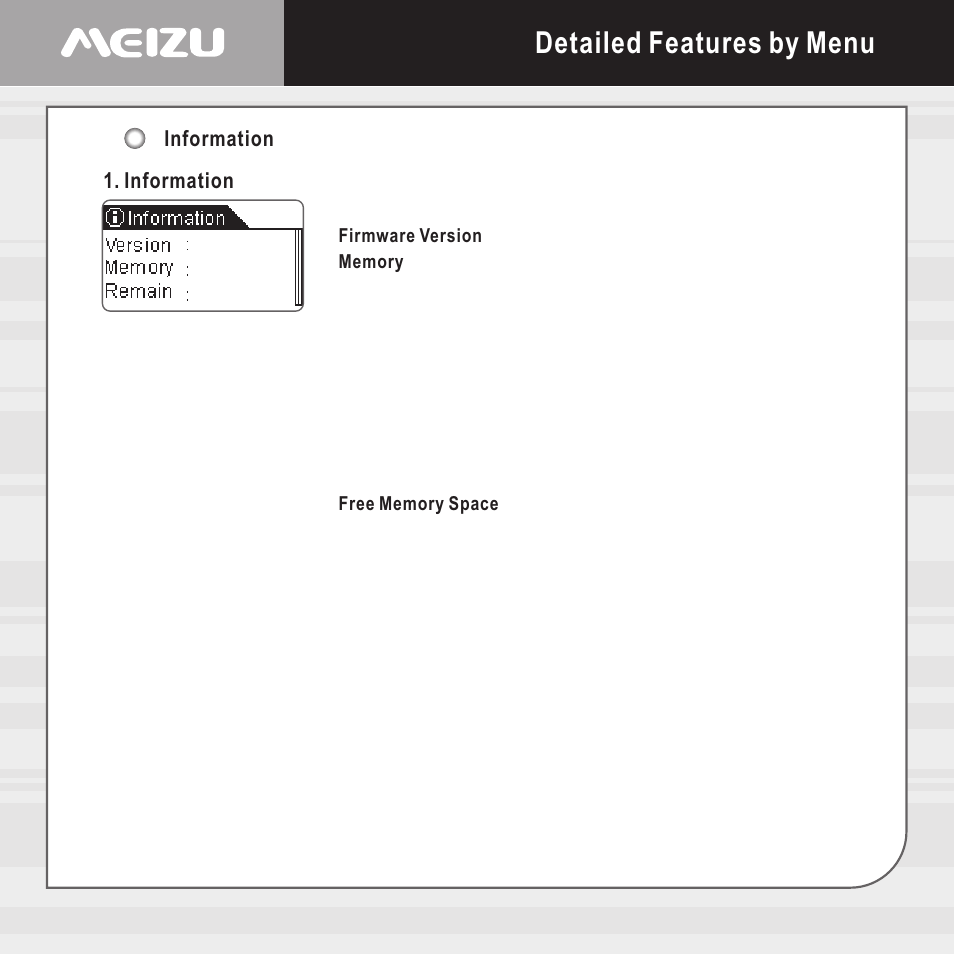 Detailed features by menu | Meizu X6 User Manual | Page 41 / 72