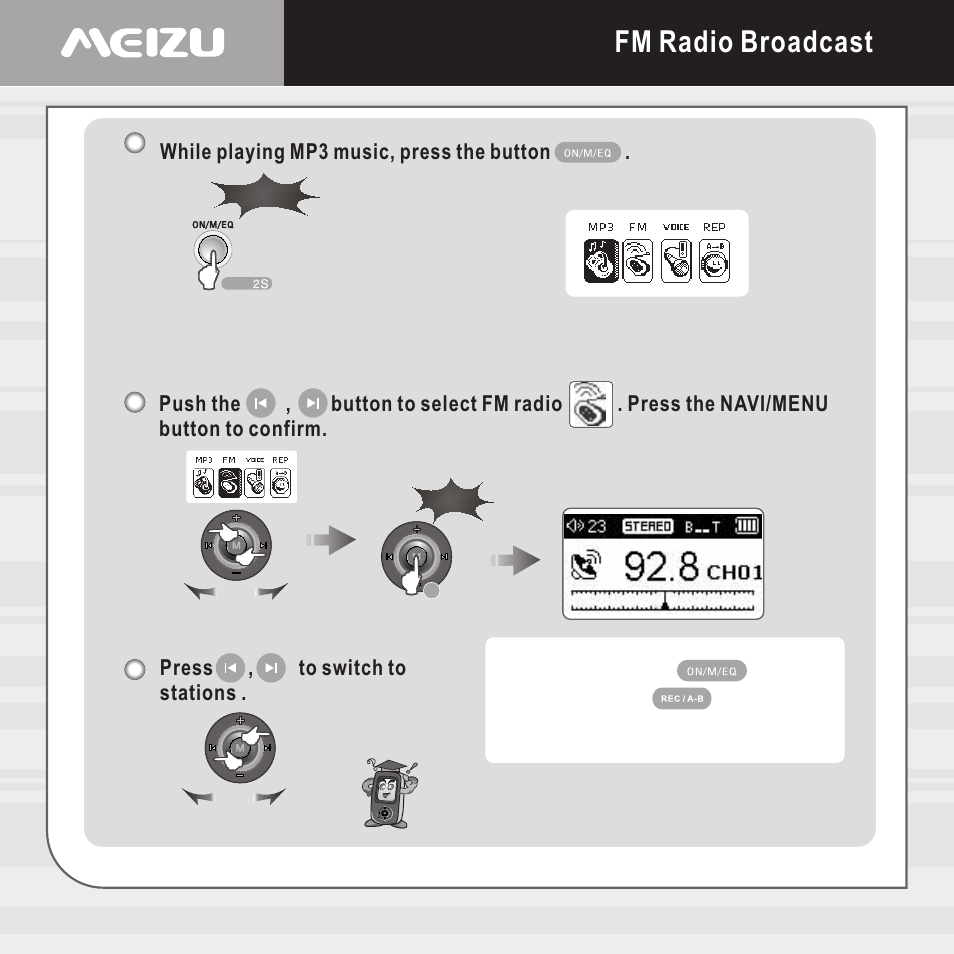 Fm radio broadcast | Meizu X6 User Manual | Page 48 / 72