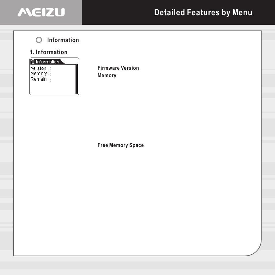 Detailed features by menu | Meizu E5 User Manual | Page 41 / 72