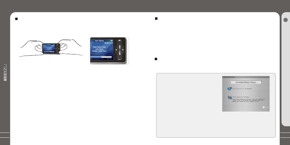 Т³гж 11, Using for the first time installation cd, Using for the first time | System requirement | Meizu MZ-03 User Manual | Page 11 / 40