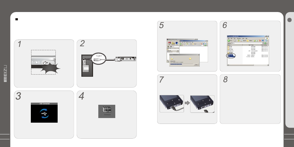 Т³гж 34, Upgrading product firmware, Downloading and installing software | Meizu MZ-03 User Manual | Page 34 / 40