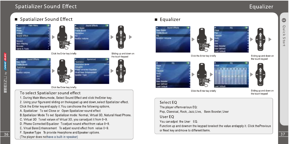 Meizu Portable Media Player User Manual | Page 19 / 37