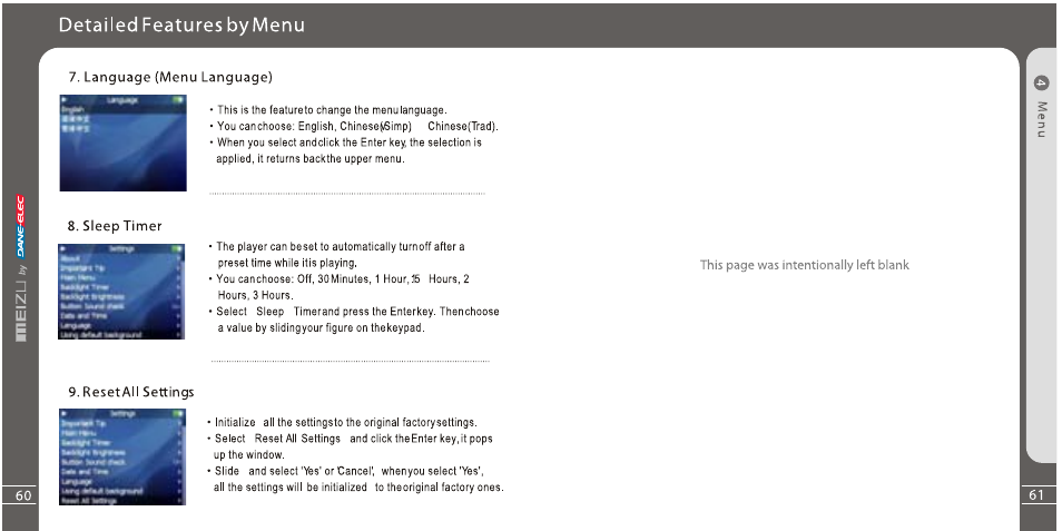 Meizu Portable Media Player User Manual | Page 31 / 37