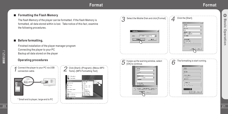 Format | Meizu X3 User Manual | Page 11 / 35