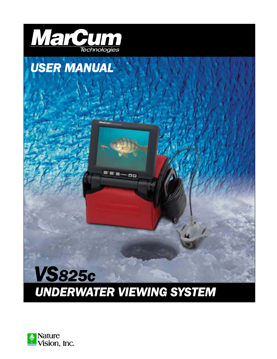 Marcum Technologies Underwater Viewing System VS825 User Manual | 12 pages