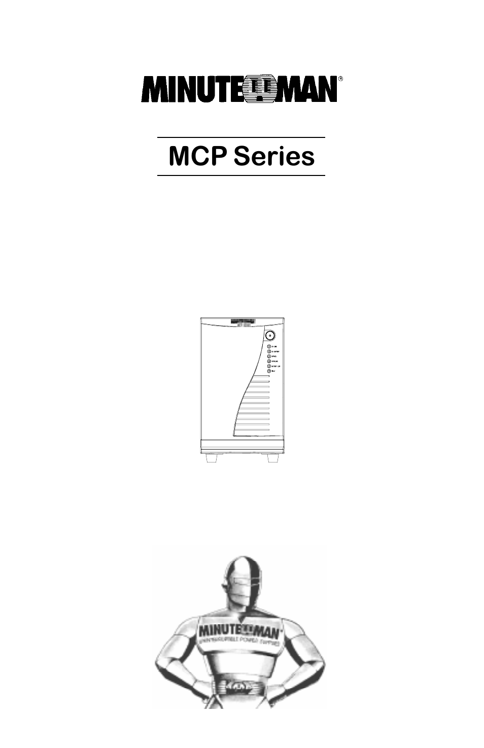 Minuteman UPS MCP 1000i User Manual | 24 pages