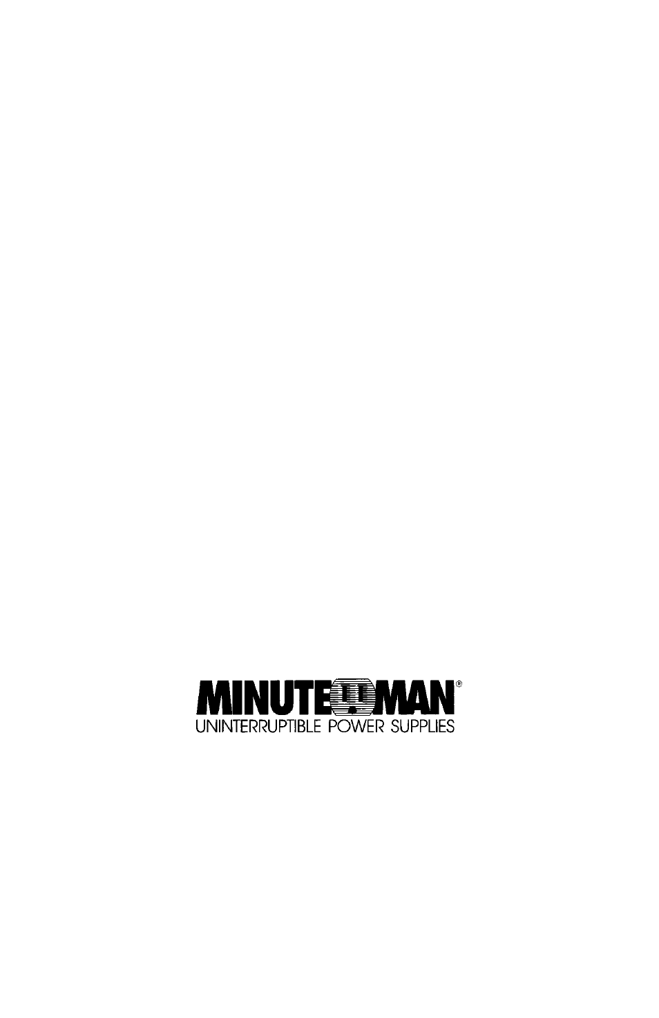 Minuteman UPS MCP 1000i User Manual | Page 24 / 24