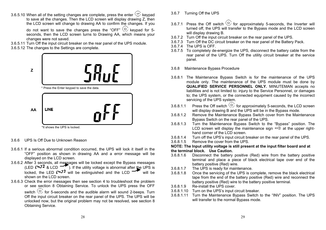 Minuteman UPS ED6000T User Manual | Page 16 / 23