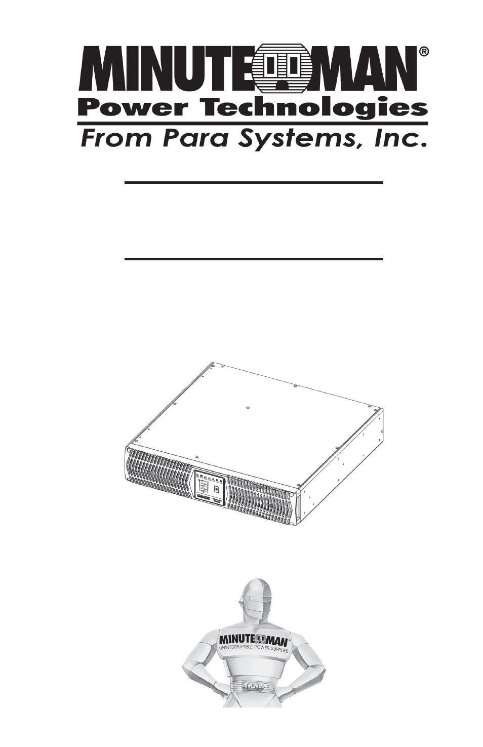 Minuteman UPS Enterprise Plus Series User Manual | 32 pages