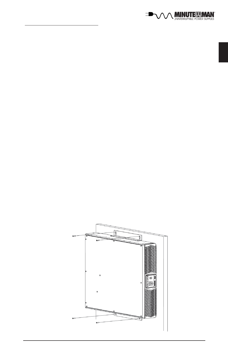 Minuteman UPS Enterprise Plus Series User Manual | Page 14 / 32