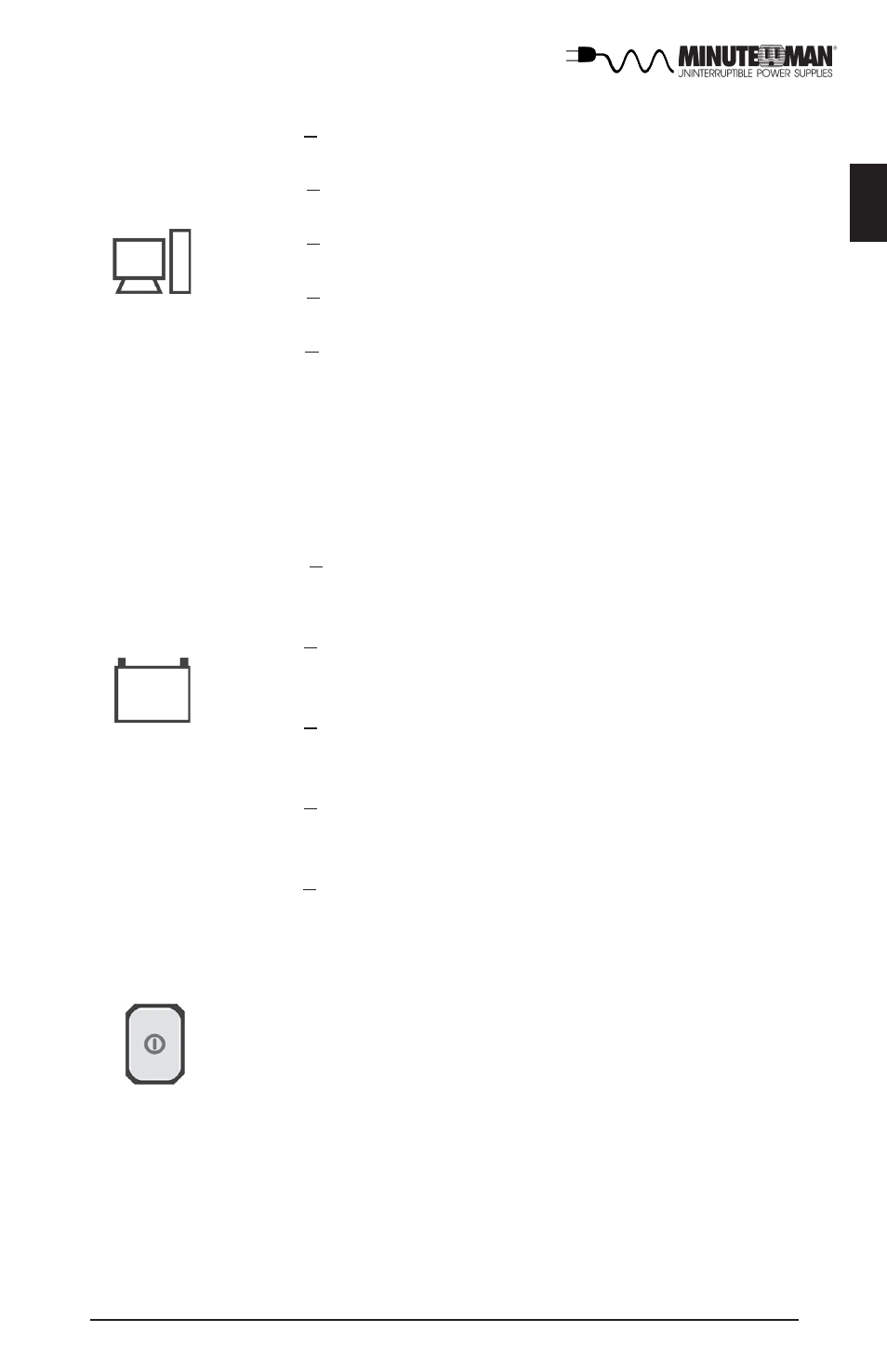 Minuteman UPS Enterprise Plus Series User Manual | Page 8 / 32