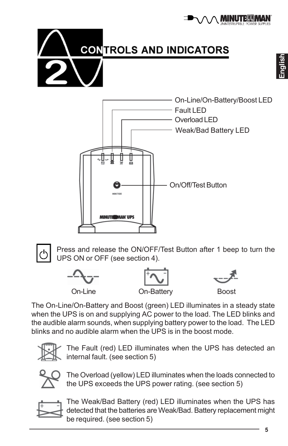 Minuteman UPS MBK-E SERIES User Manual | Page 6 / 25