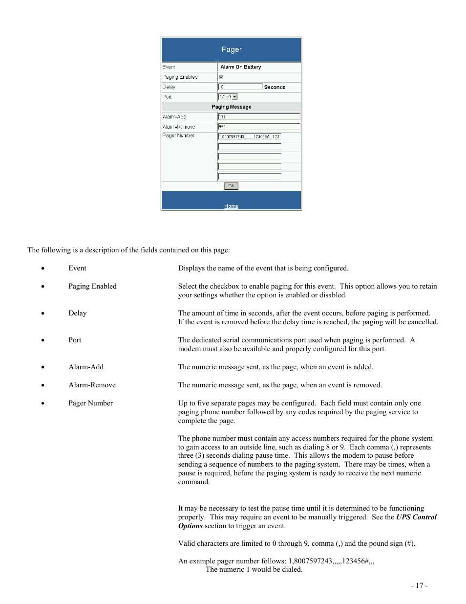 Minuteman UPS SentryII UPS User Manual | Page 17 / 37