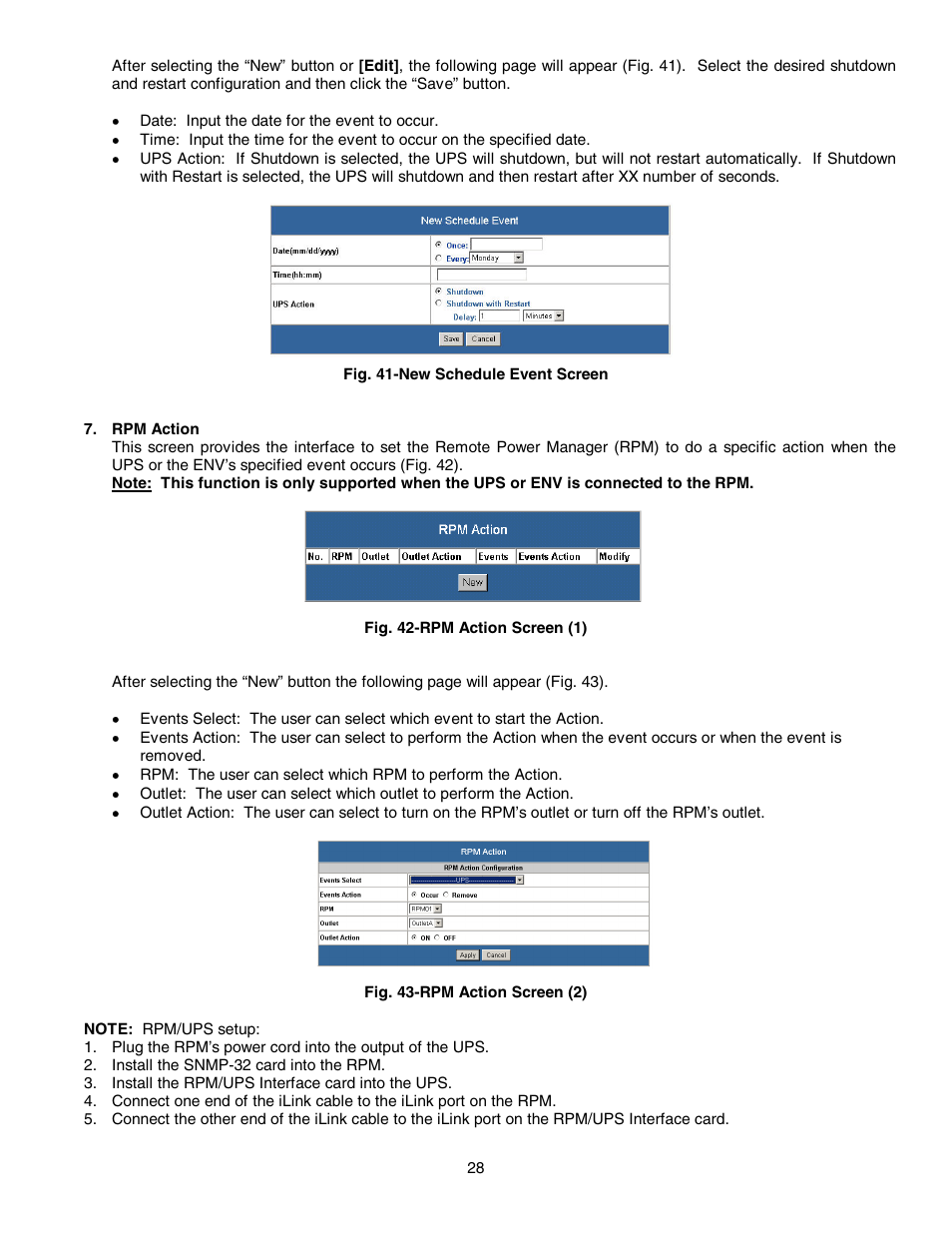 Minuteman UPS SNMP-32 Series User Manual | Page 28 / 40