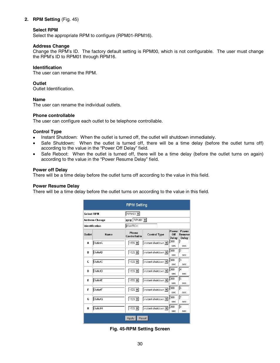 Minuteman UPS SNMP-32 Series User Manual | Page 30 / 40