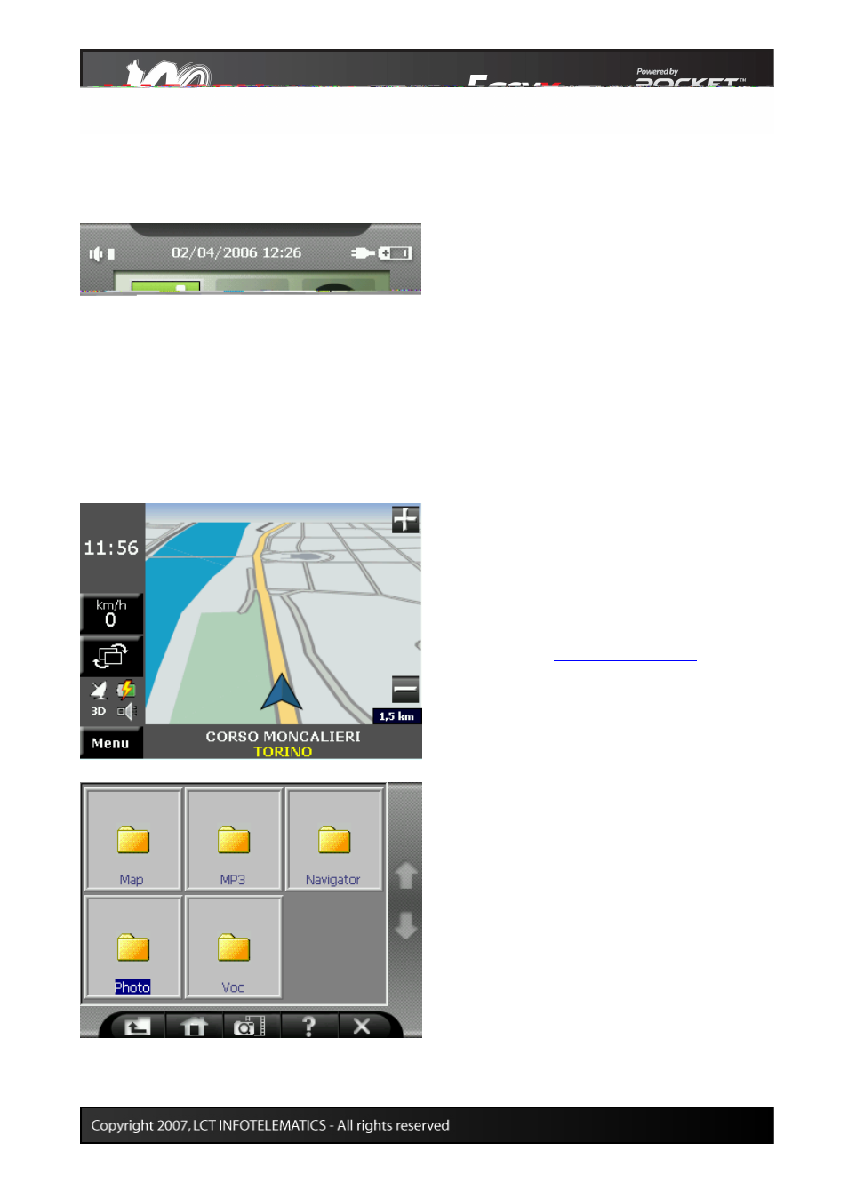 Main functions | Macrom Portable GPS Navigator User Manual | Page 11 / 16
