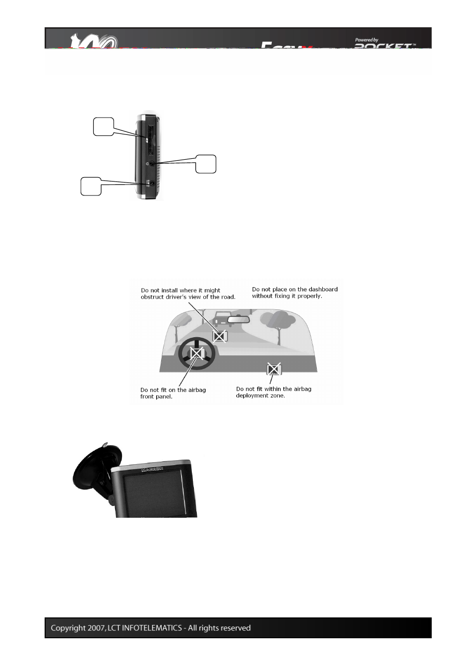 Macrom Portable GPS Navigator User Manual | Page 6 / 16