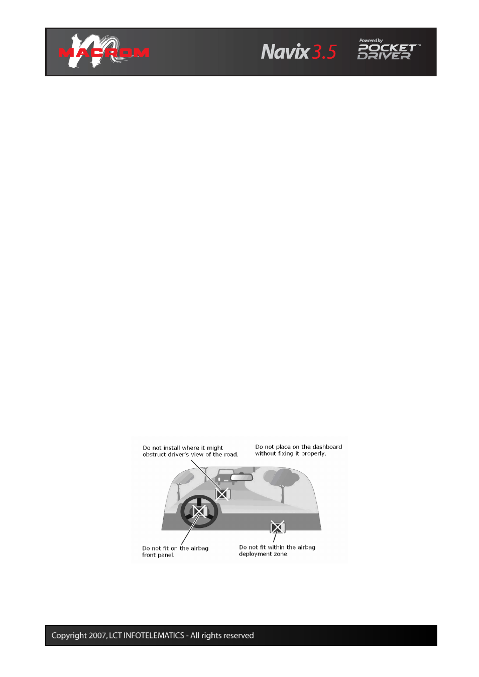 Macrom 3.5 User Manual | Page 3 / 19