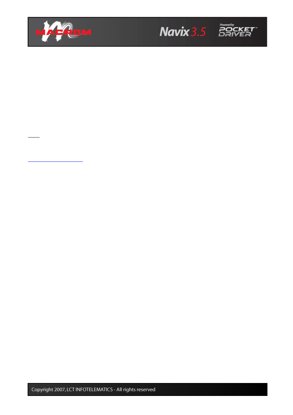 Macrom 3.5 User Manual | Page 4 / 19