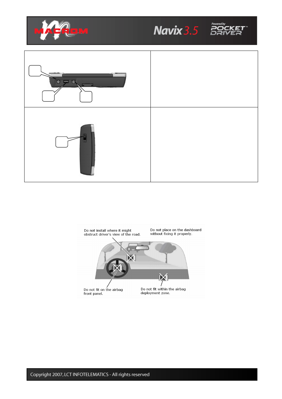 Macrom 3.5 User Manual | Page 6 / 19
