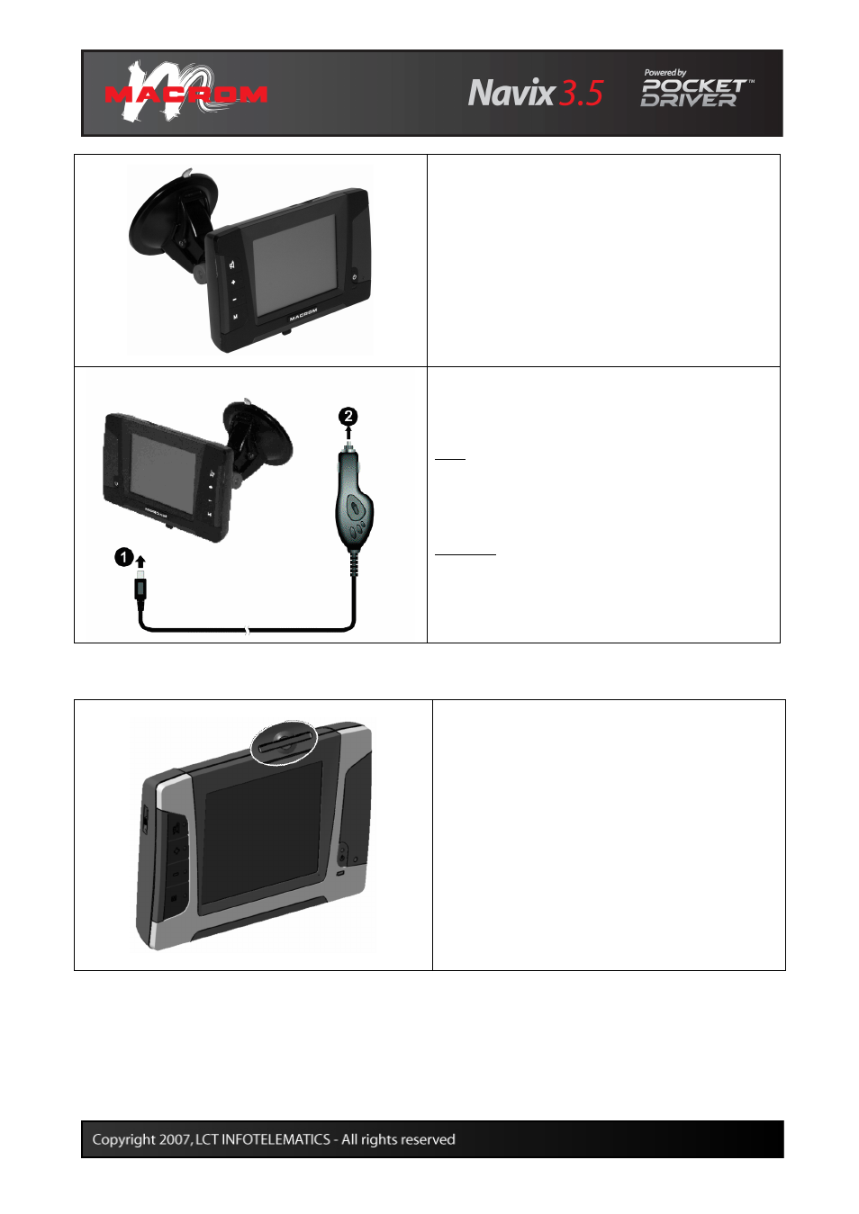 Macrom 3.5 User Manual | Page 7 / 19