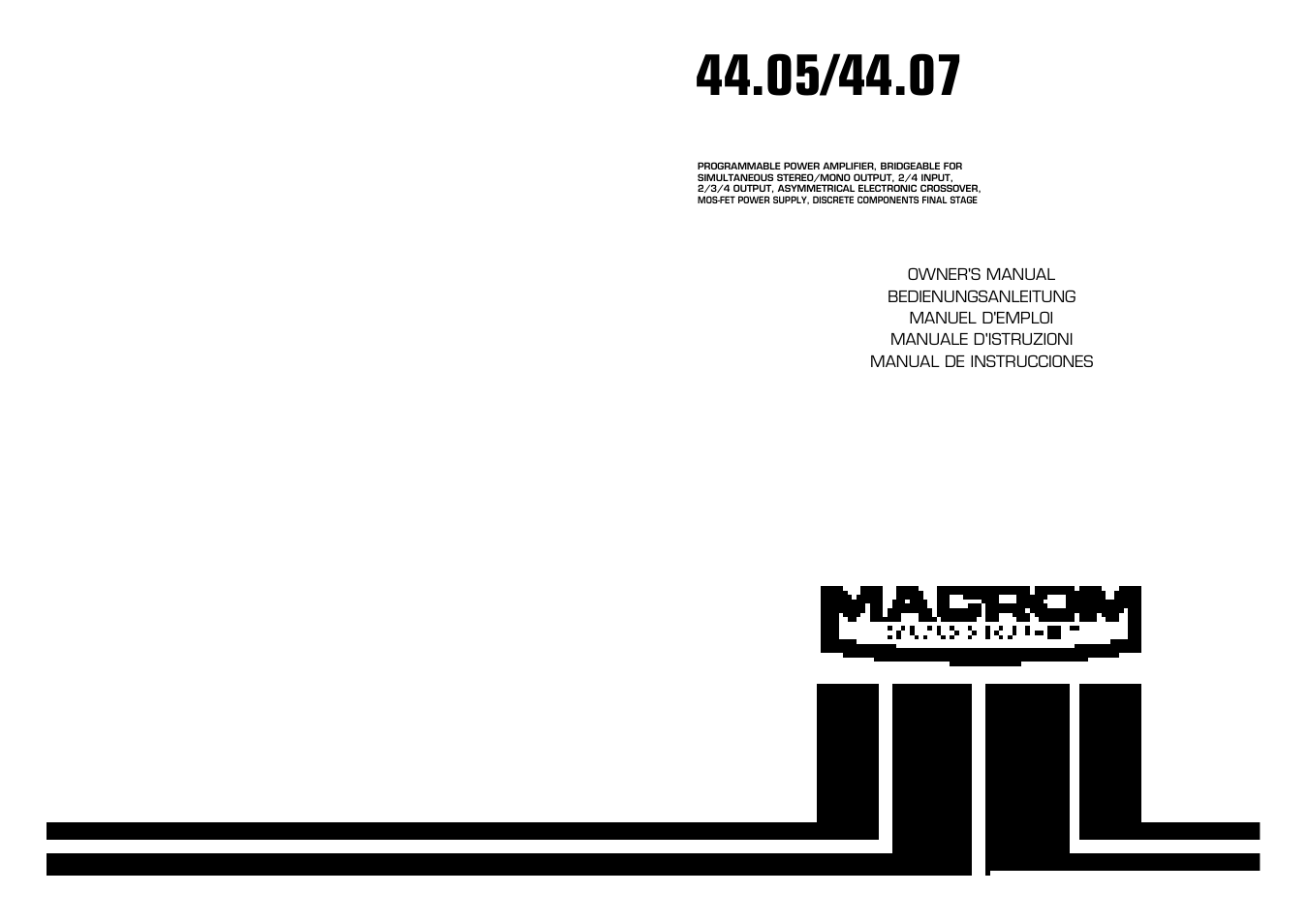 Macrom 44.05 User Manual | 44 pages