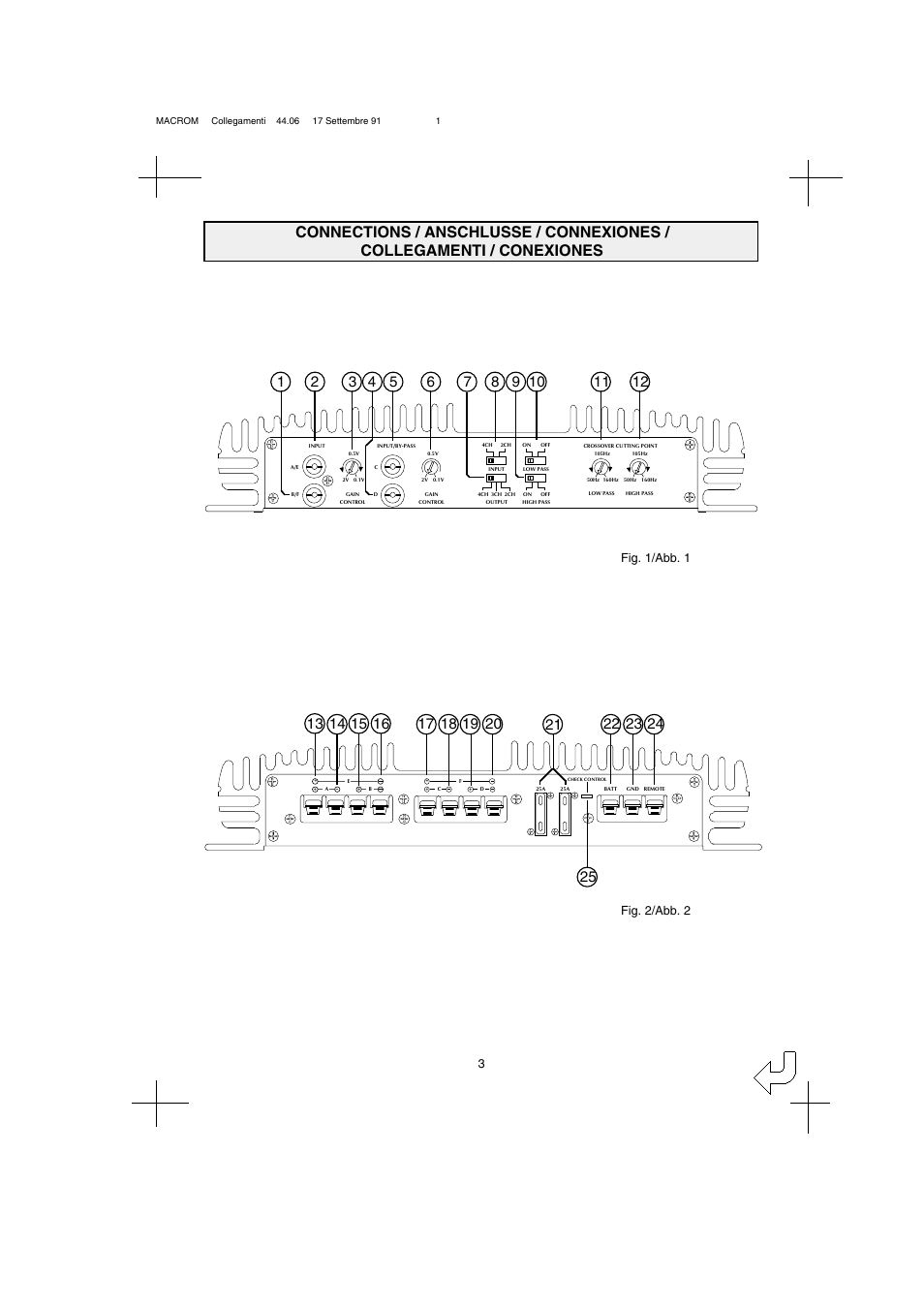 Fig. 1/abb. 1 fig. 2/abb. 2 | Macrom 44.05 User Manual | Page 3 / 44