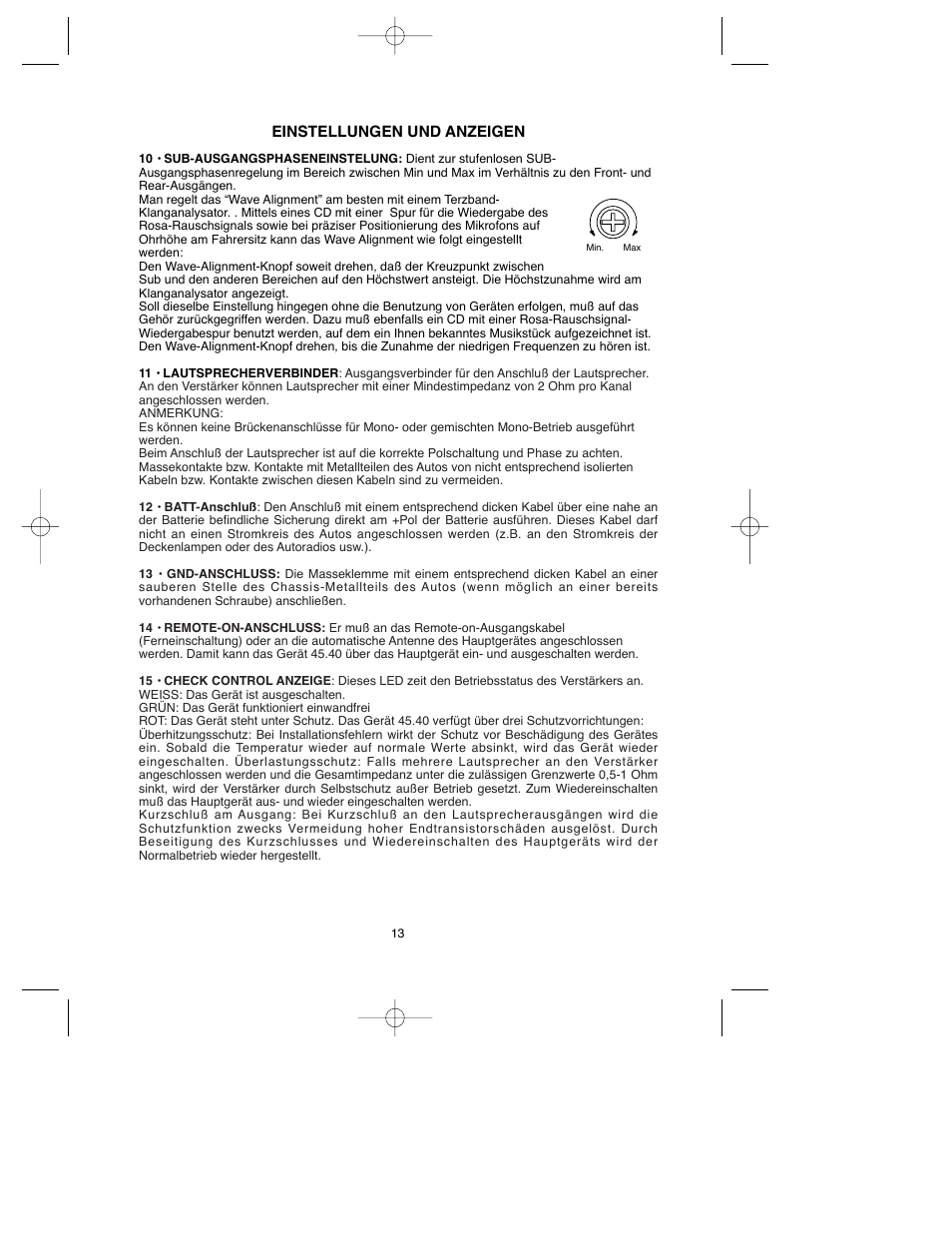 Macrom 45.40 User Manual | Page 13 / 31