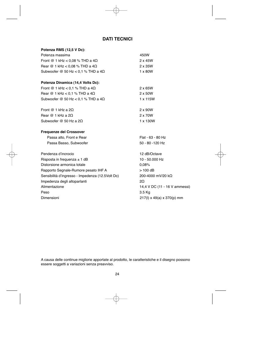 Macrom 45.40 User Manual | Page 24 / 31