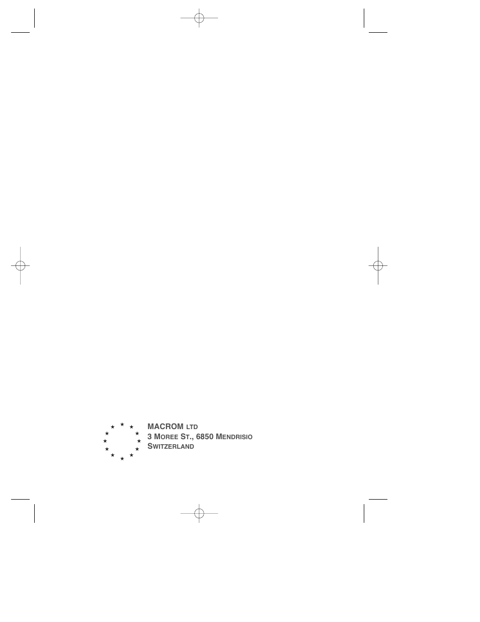 Macrom 45.40 User Manual | Page 31 / 31
