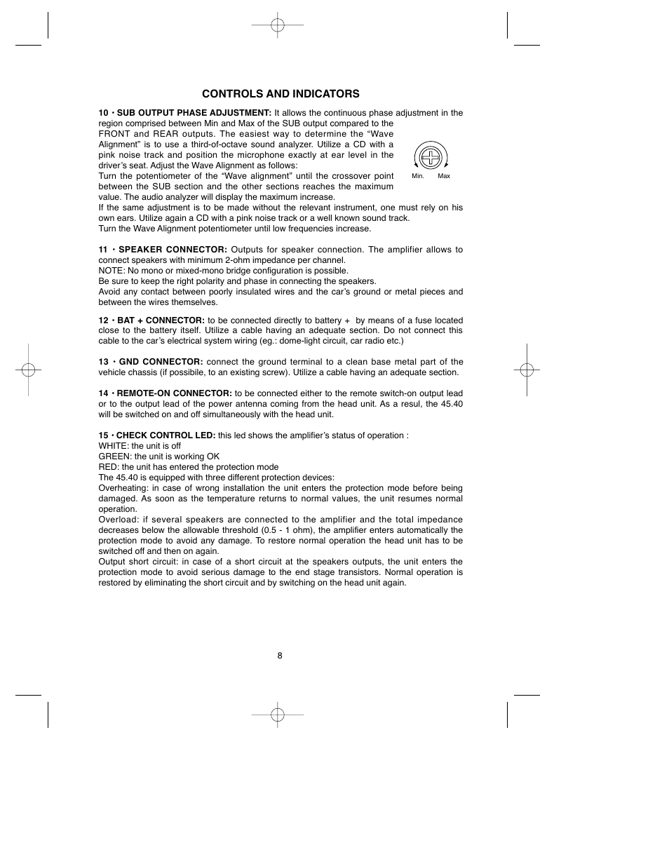 Macrom 45.40 User Manual | Page 8 / 31