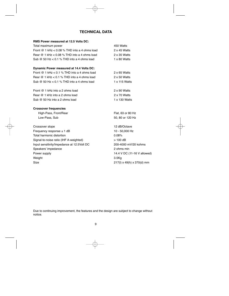 Macrom 45.40 User Manual | Page 9 / 31