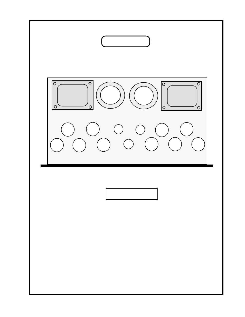 Top view | Manley 500 / 200 WATT MONOBLOCK User Manual | Page 6 / 13