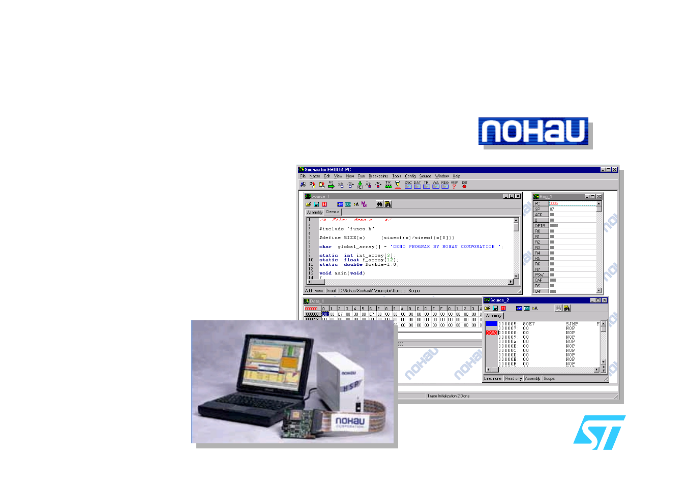 Nohau, Nohau in in - - circuit emulator circuit emulator | Manley Labs switch/hub User Manual | Page 17 / 30