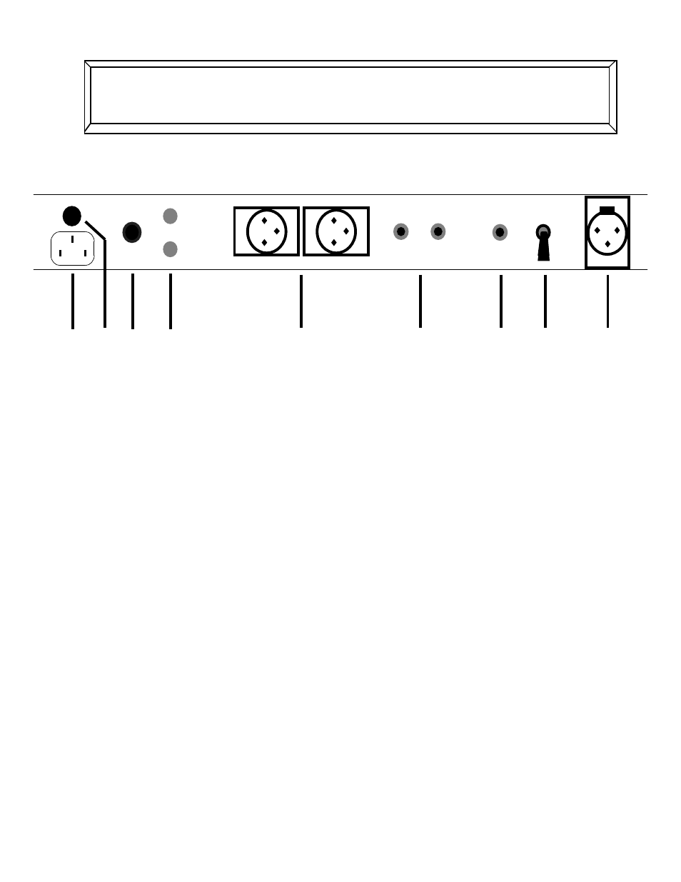 Rear panel | Manley Langevin DAC 1993 - 2000 User Manual | Page 6 / 11