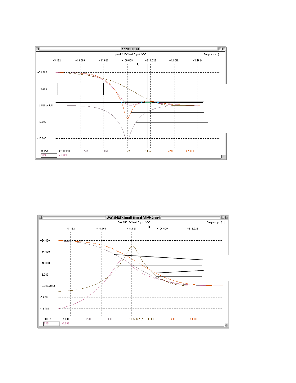 Low shelf curves | Manley MASSIVE PASSIVE STEREO TUBE EQ - MSMPX 2/2004 User Manual | Page 13 / 33